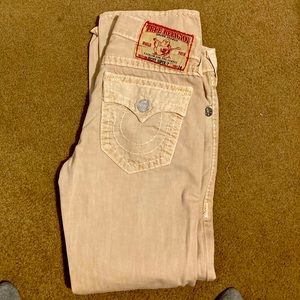 T.R. Cream colored jeans